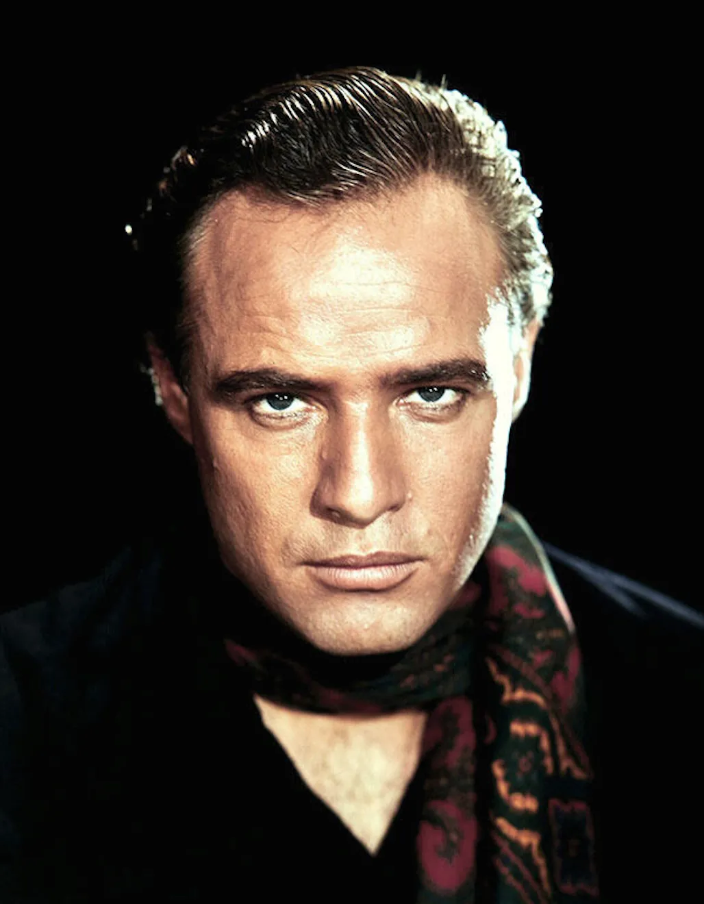 Marlon Brando, who plays Vito Corleone