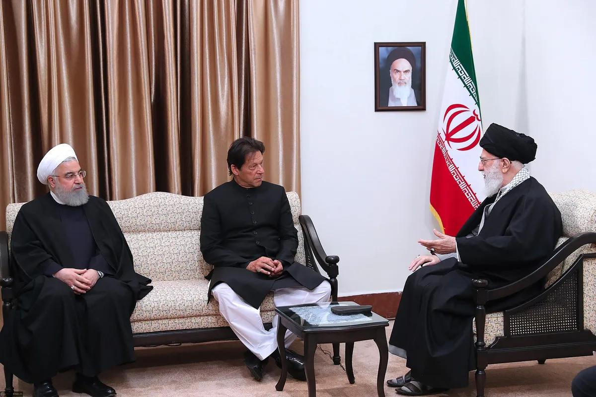 Pakistan PM Imran Khan met with Ali Khamenei