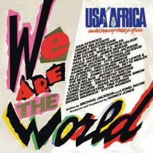 Cover art for We Are the World by USA for Africa